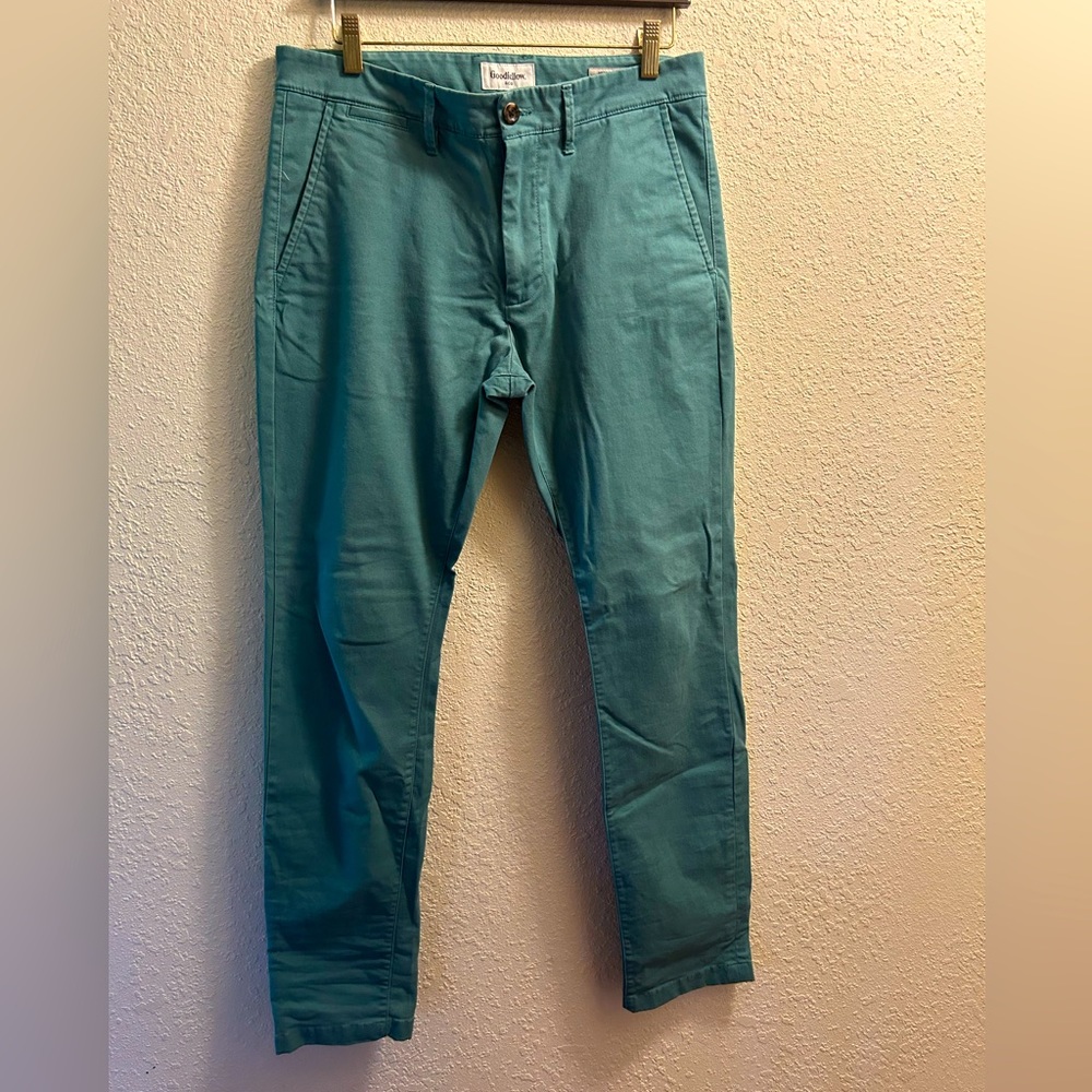Goodfellow and Co. teal chino pants men’s